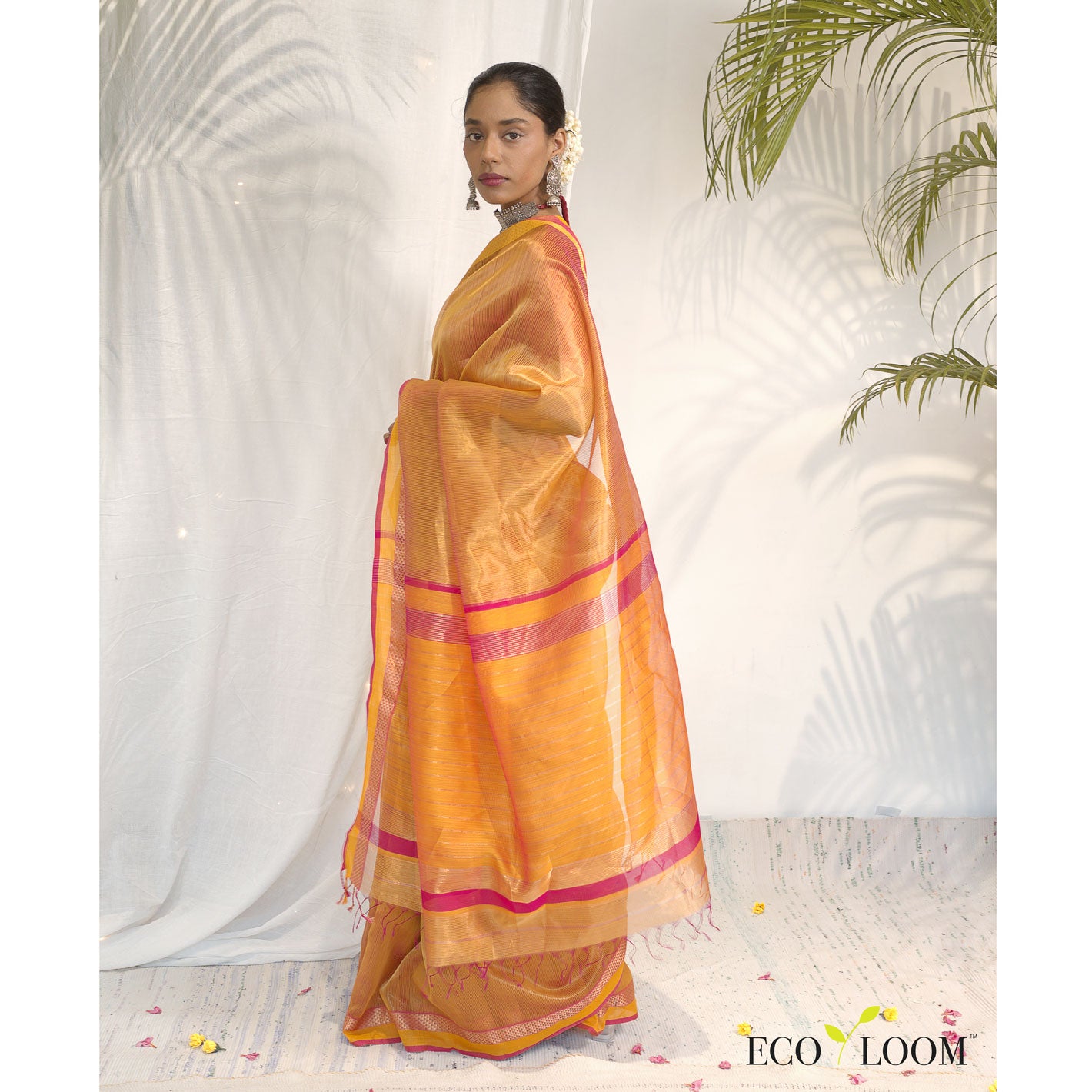 Kesar Ecoloom Cotton Silk Saree