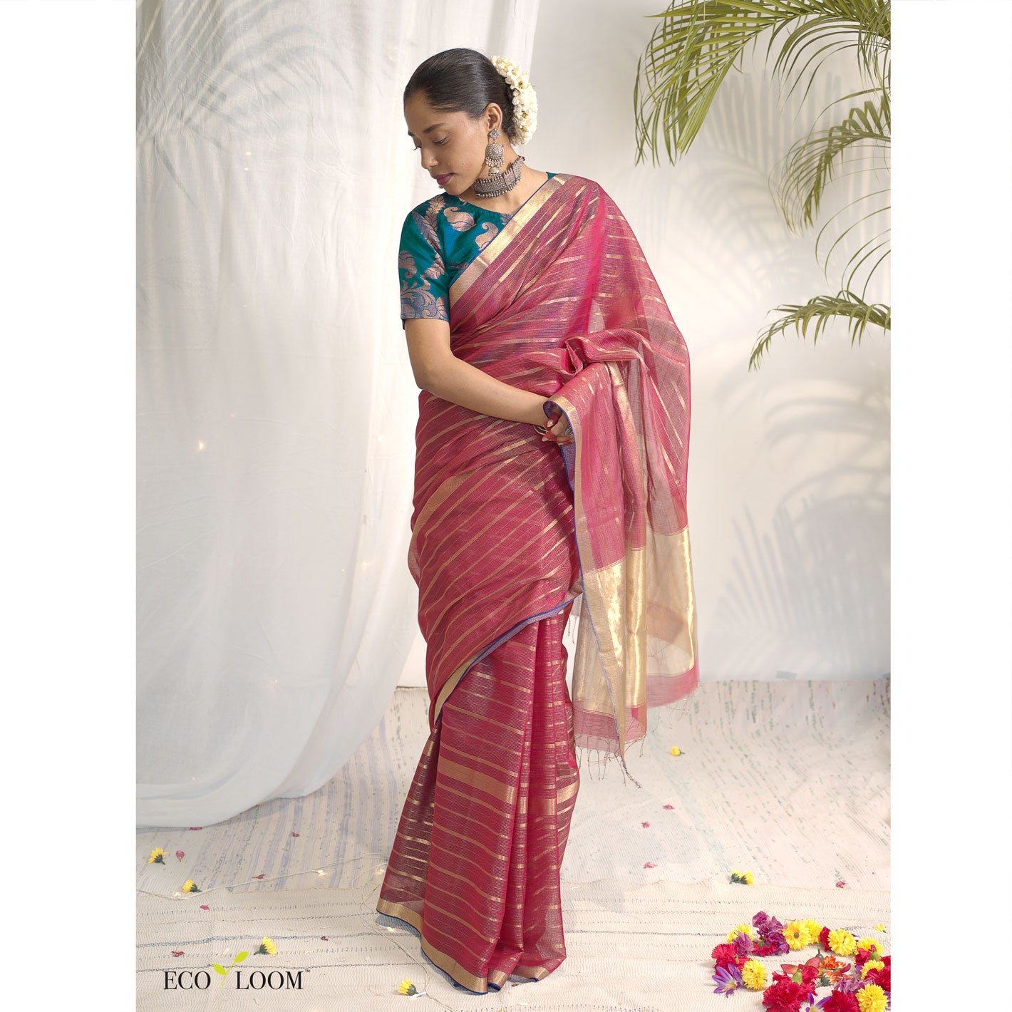 Gayetri Ecoloom Cotton Silk Saree