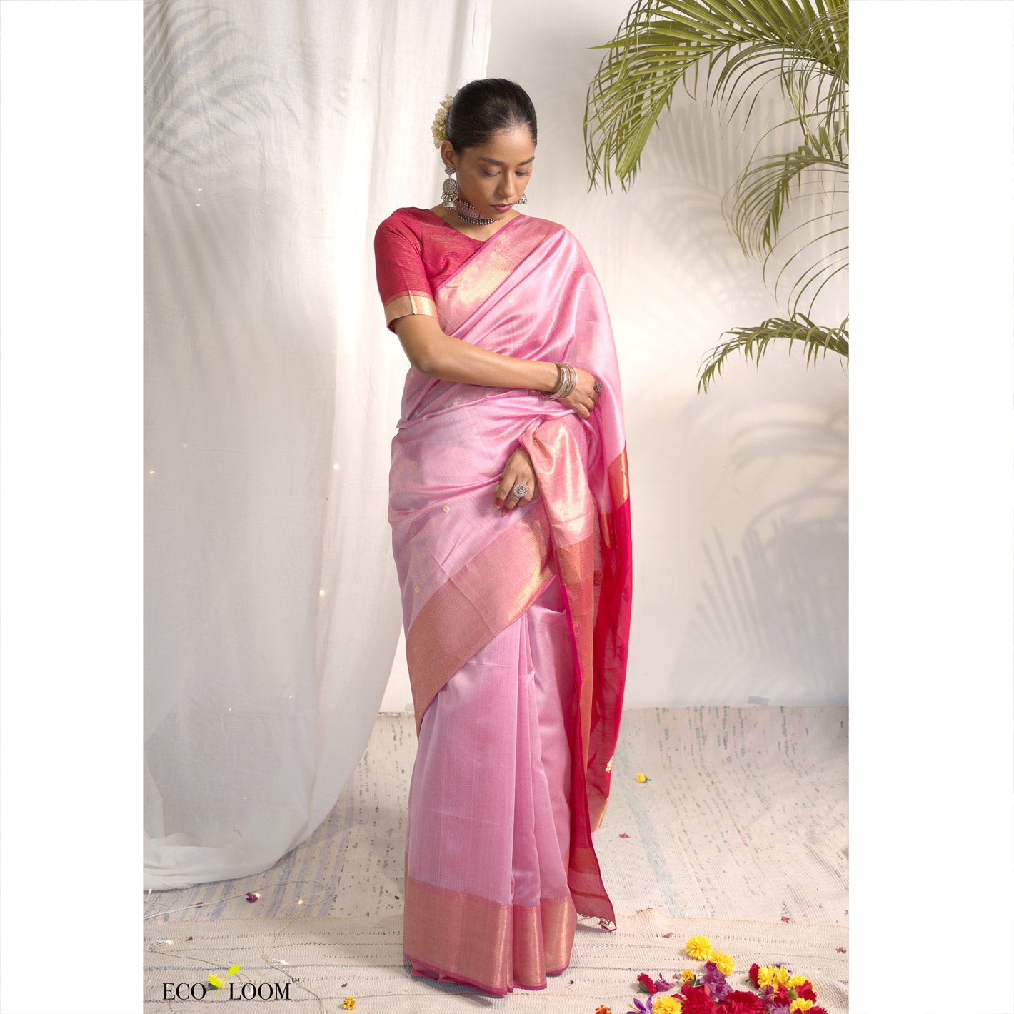 Amritha Ecoloom Silk Cotton Saree