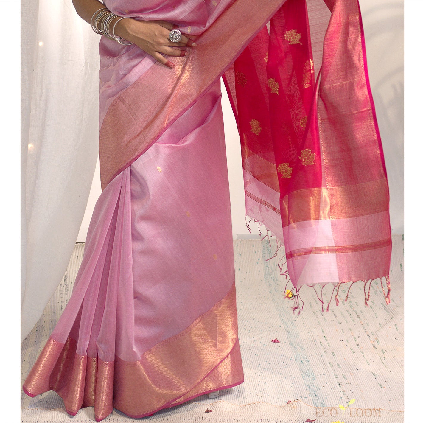 Amritha Ecoloom Silk Cotton Saree