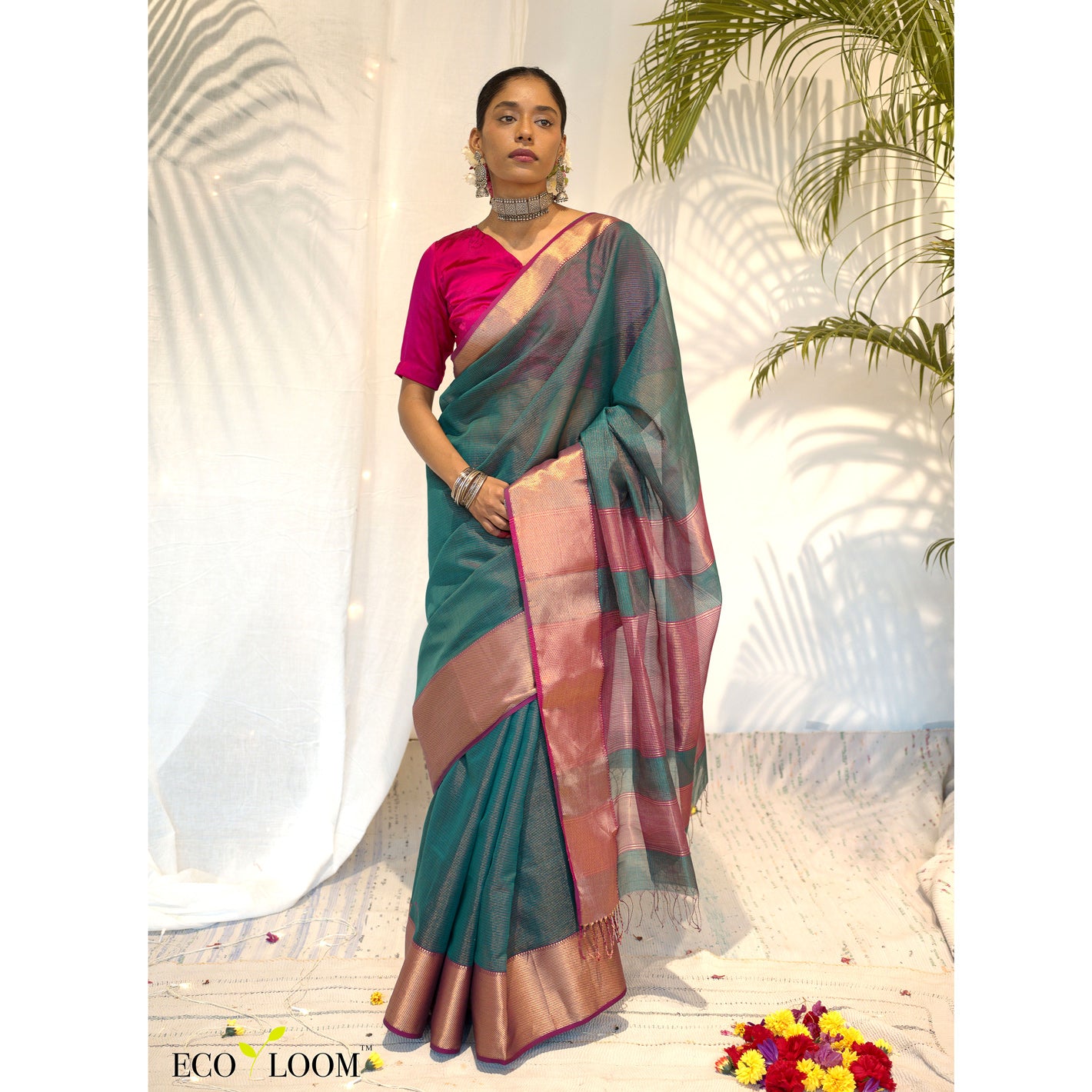 Kriti Ecoloom Cotton Silk Saree