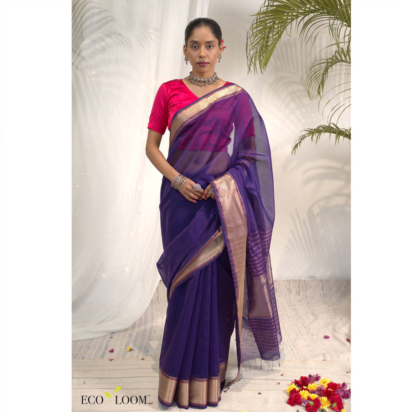 Jamuna Ecoloom Cotton Silk Saree
