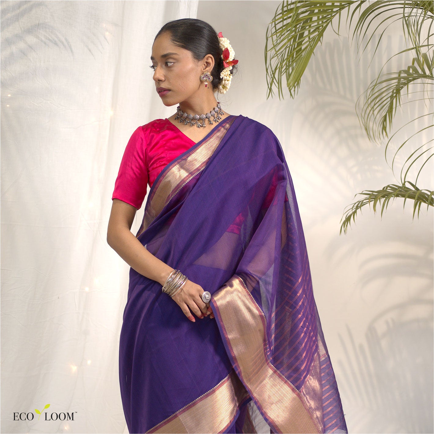 Jamuna Ecoloom Cotton Silk Saree