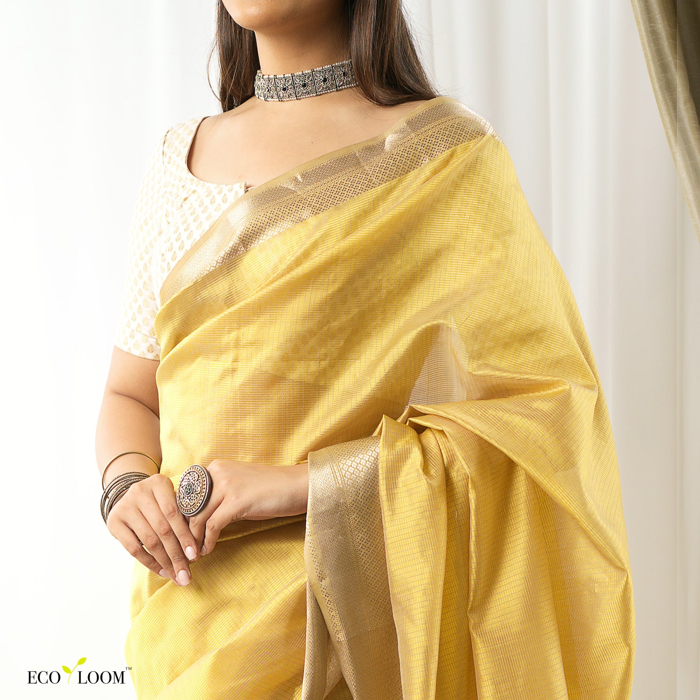 Saras Ecoloom Pure Silk Saree