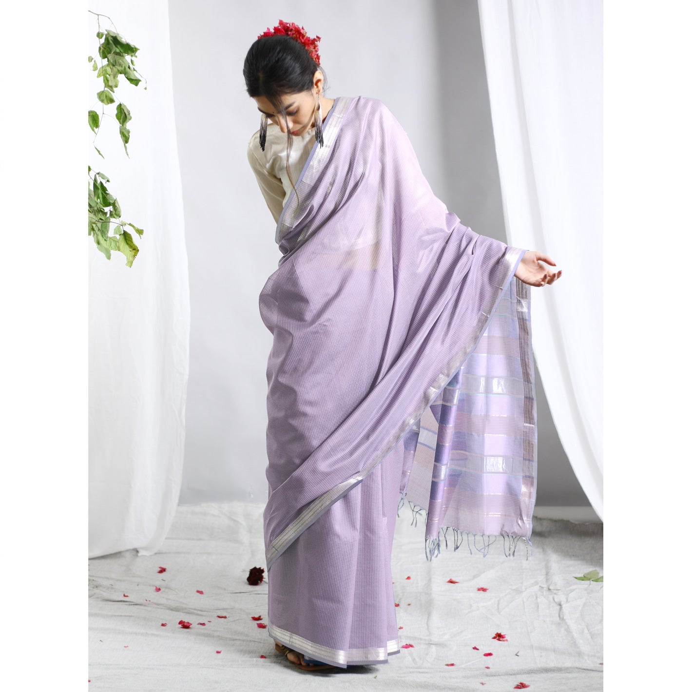 Asa Ecoloom Cotton Silk Handloom Saree