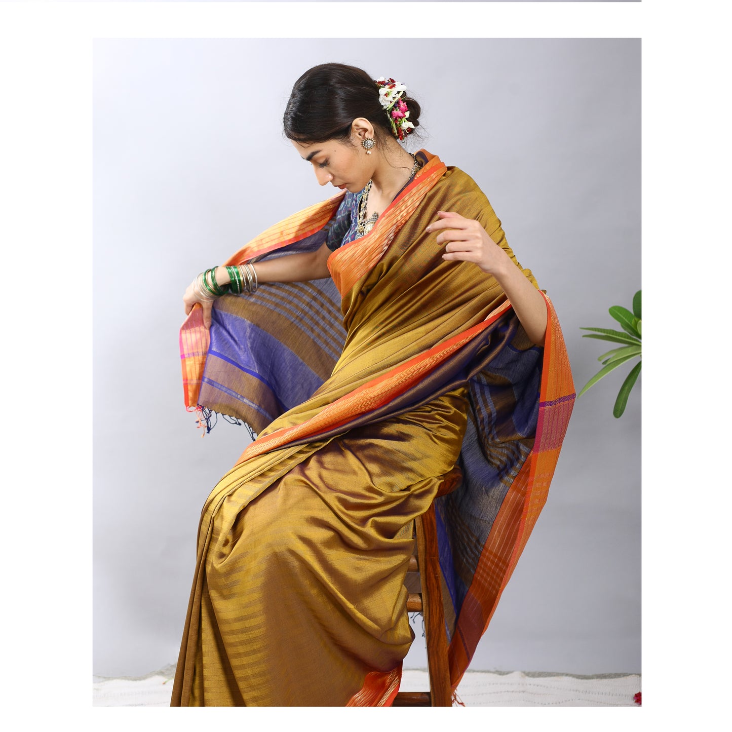 Kabira Pure Silk Ecoloom Saree