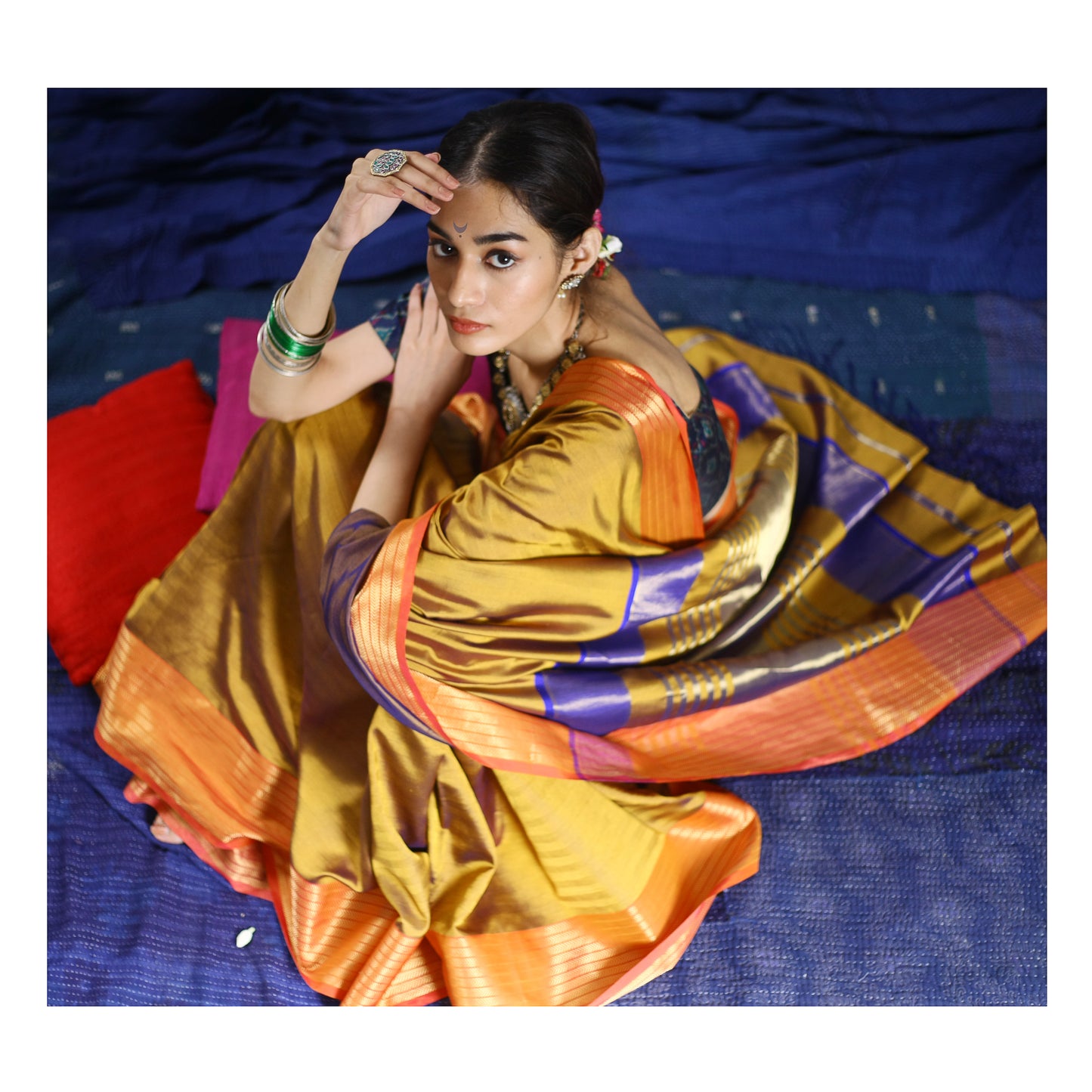 Kabira Pure Silk Ecoloom Saree