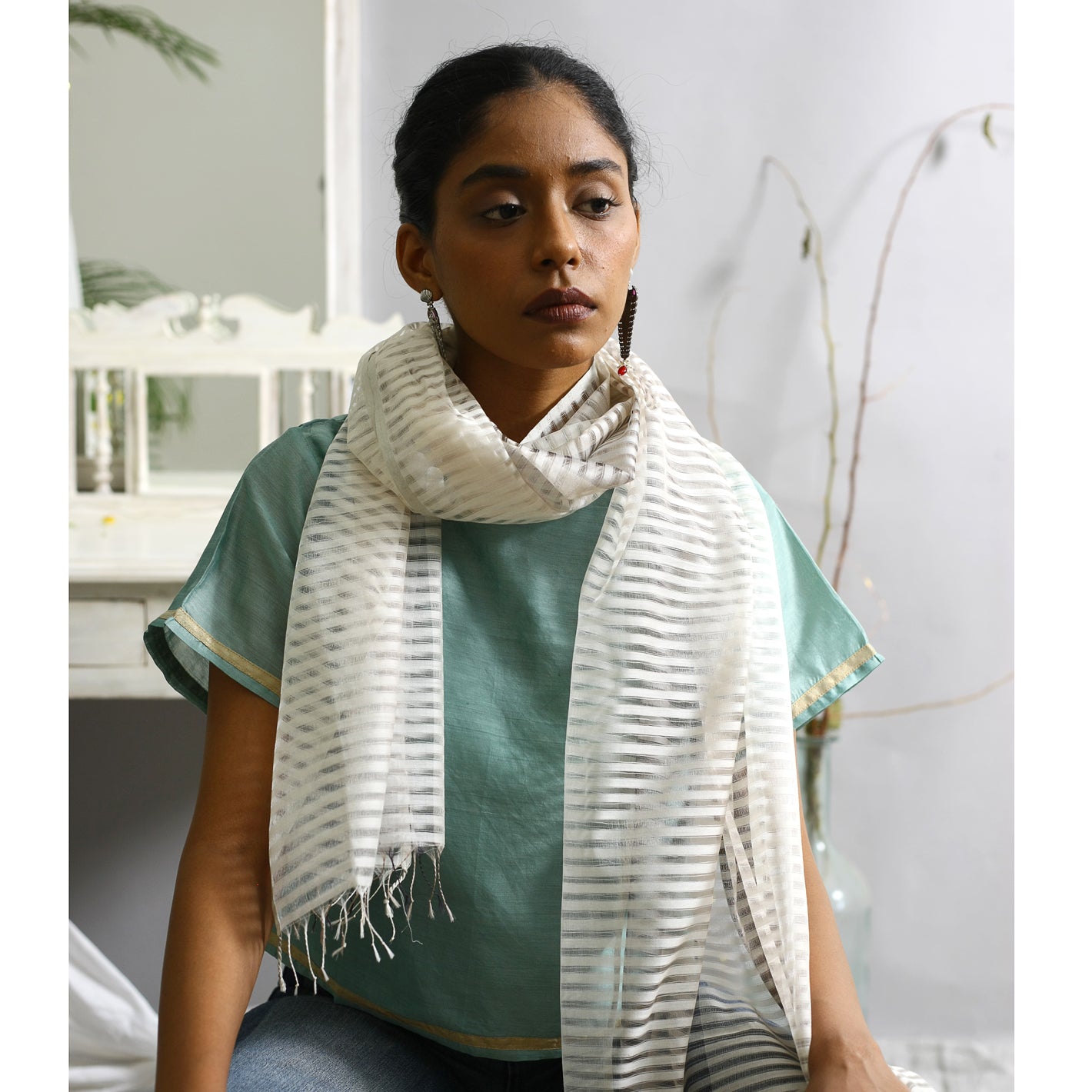 Kumud Ecolooom Silk Cotton Stole