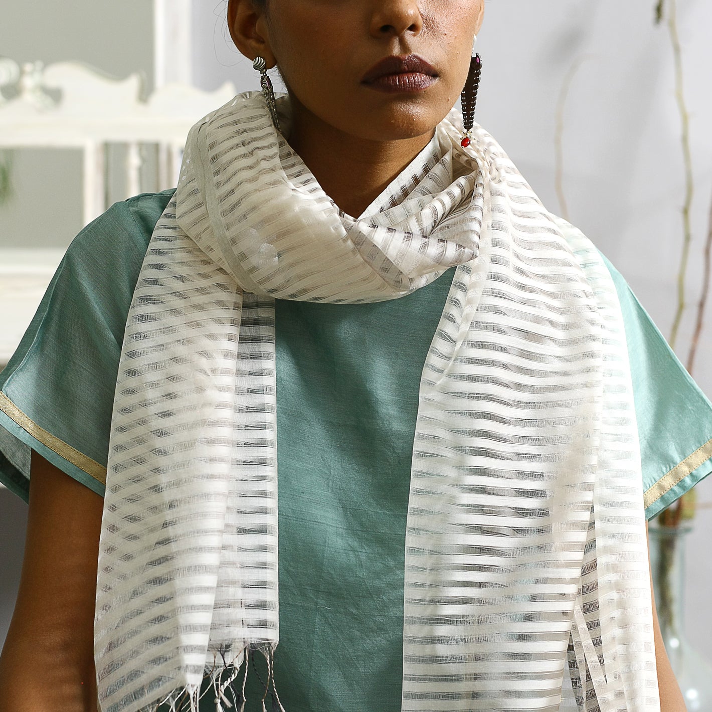 Kumud Ecolooom Silk Cotton Stole