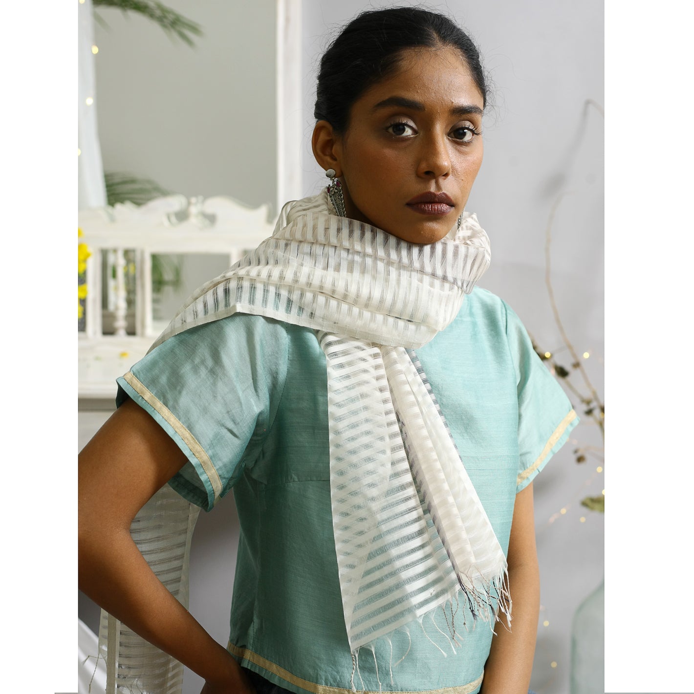Kumud Ecolooom Silk Cotton Stole