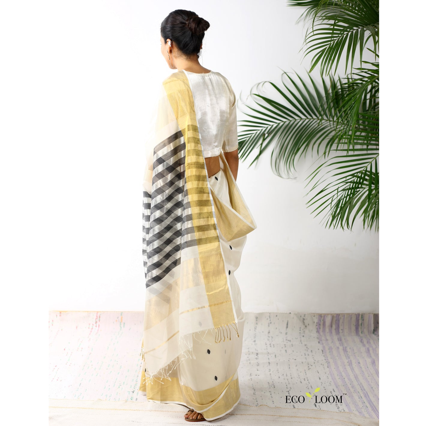 Madhubala Silk Cotton Handwoven Saree