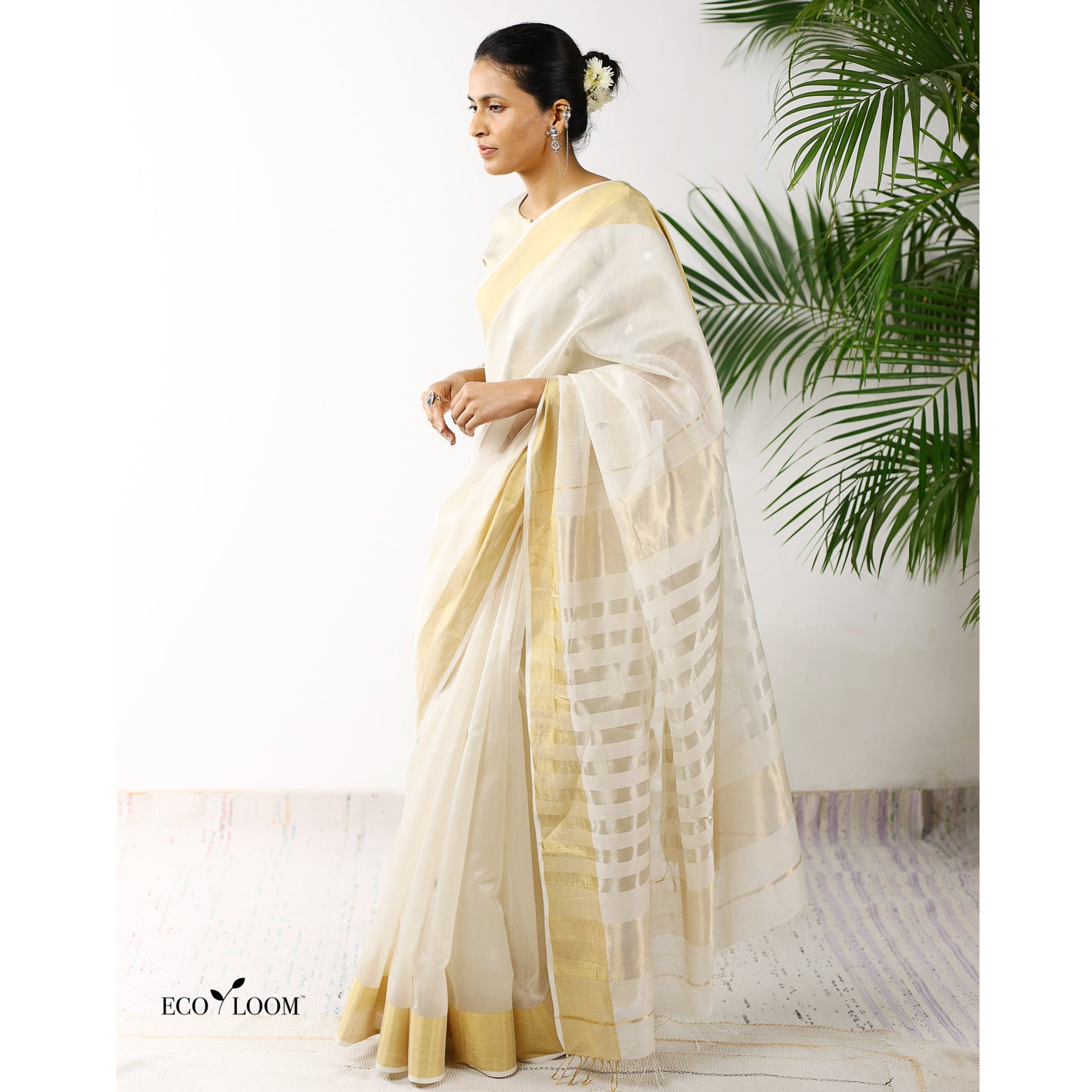 Geeta Silk Cotton Handwoven Saree