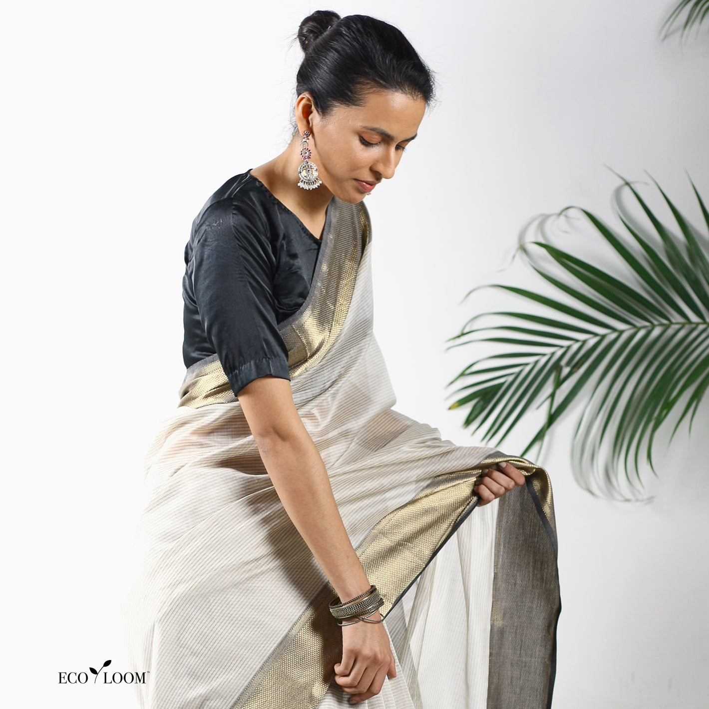 Sadhna Ecoloom Silk Cotton Handloom Saree