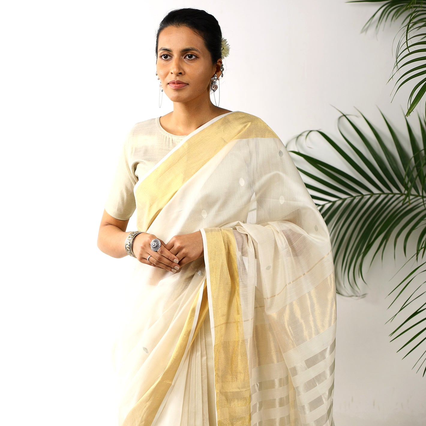 Geeta Silk Cotton Handwoven Saree