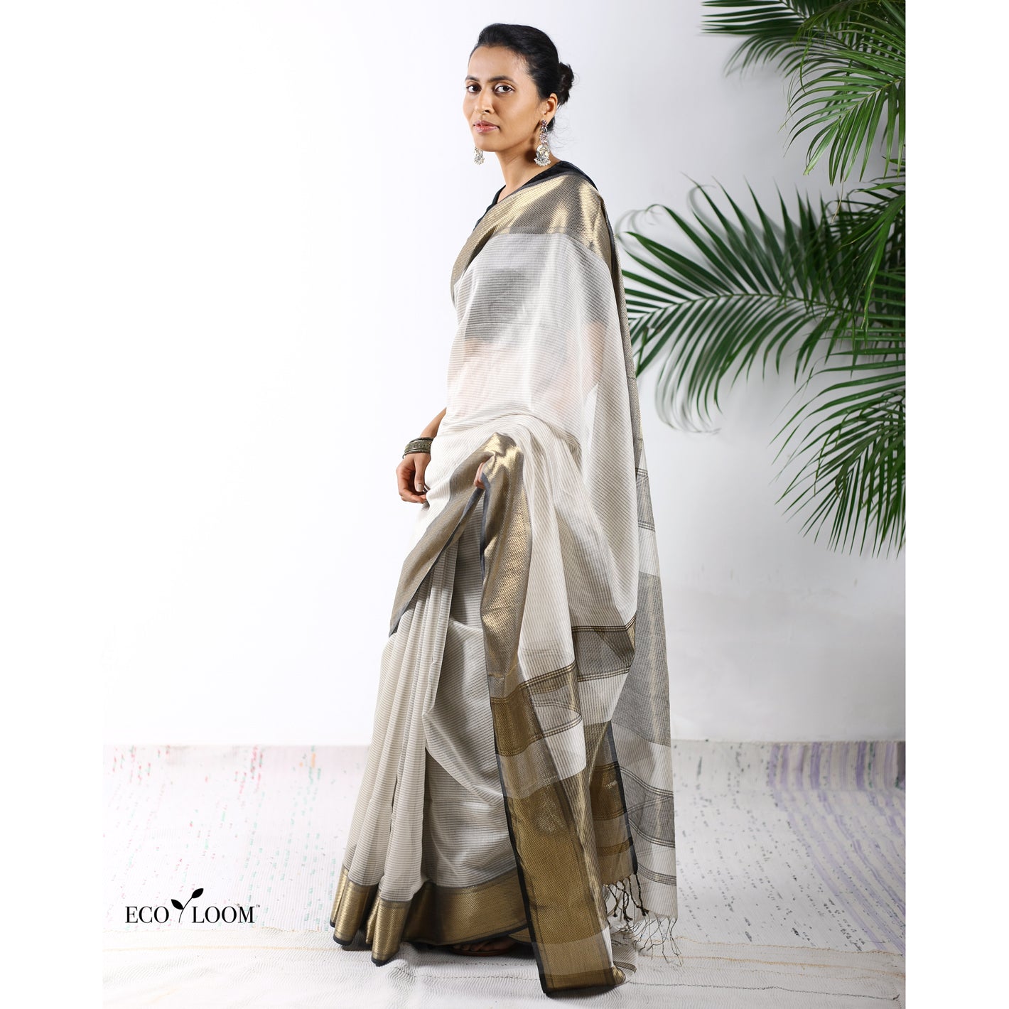 Sadhna Ecoloom Silk Cotton Handloom Saree