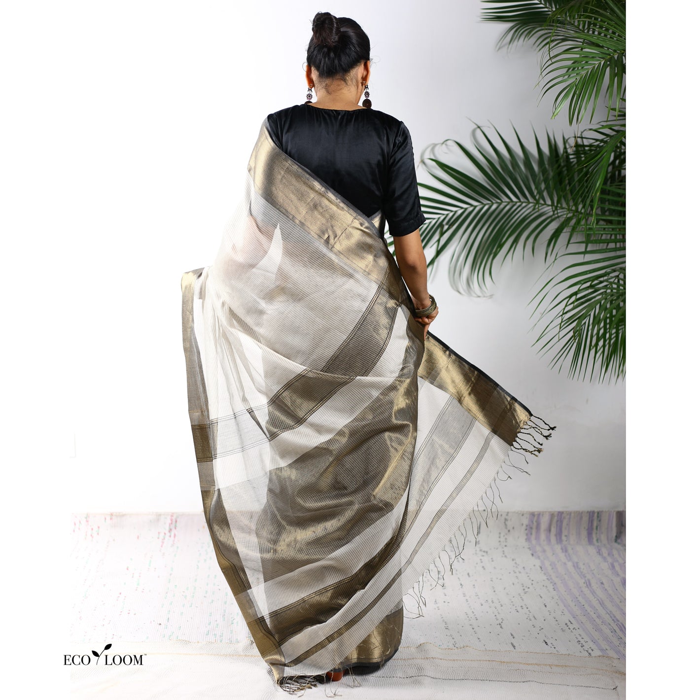 Sadhna Ecoloom Silk Cotton Handloom Saree