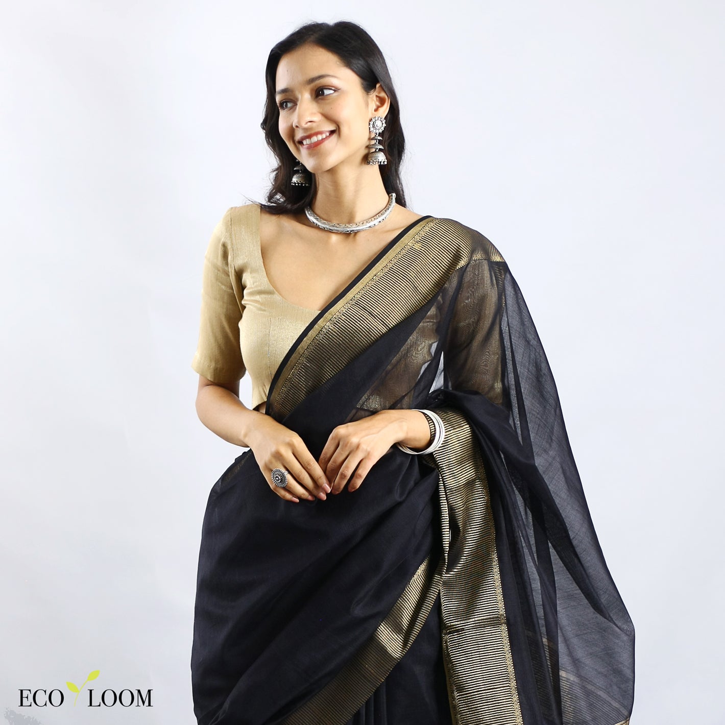 Trisha Ecoloom Silk Cotton Handloom Saree