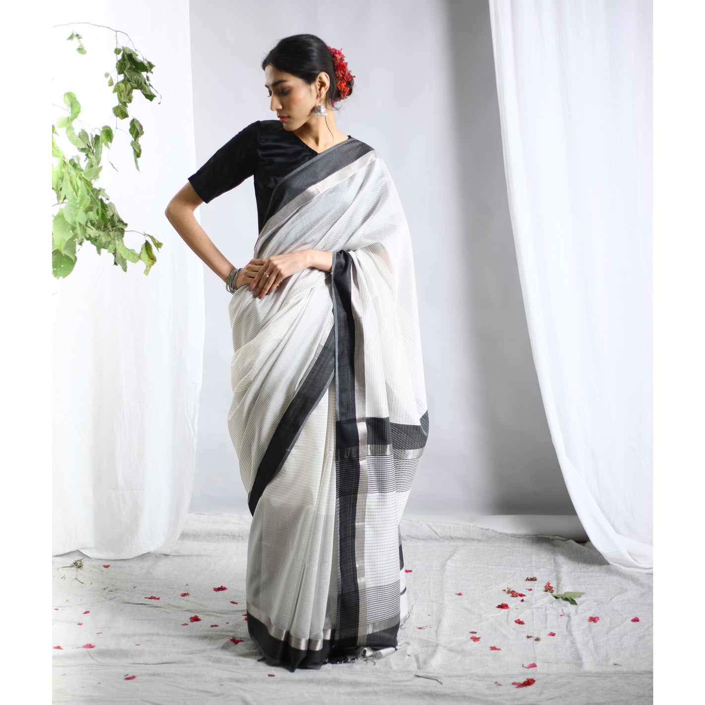 Tara Ecoloom Cotton Silk Saree
