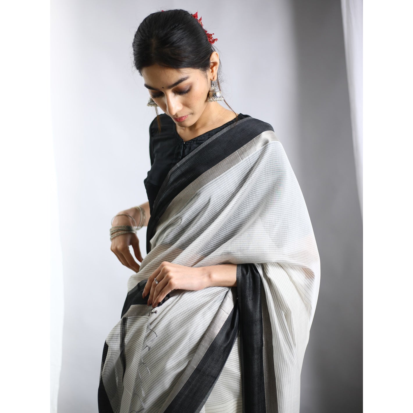 Tara Ecoloom Cotton Silk Saree