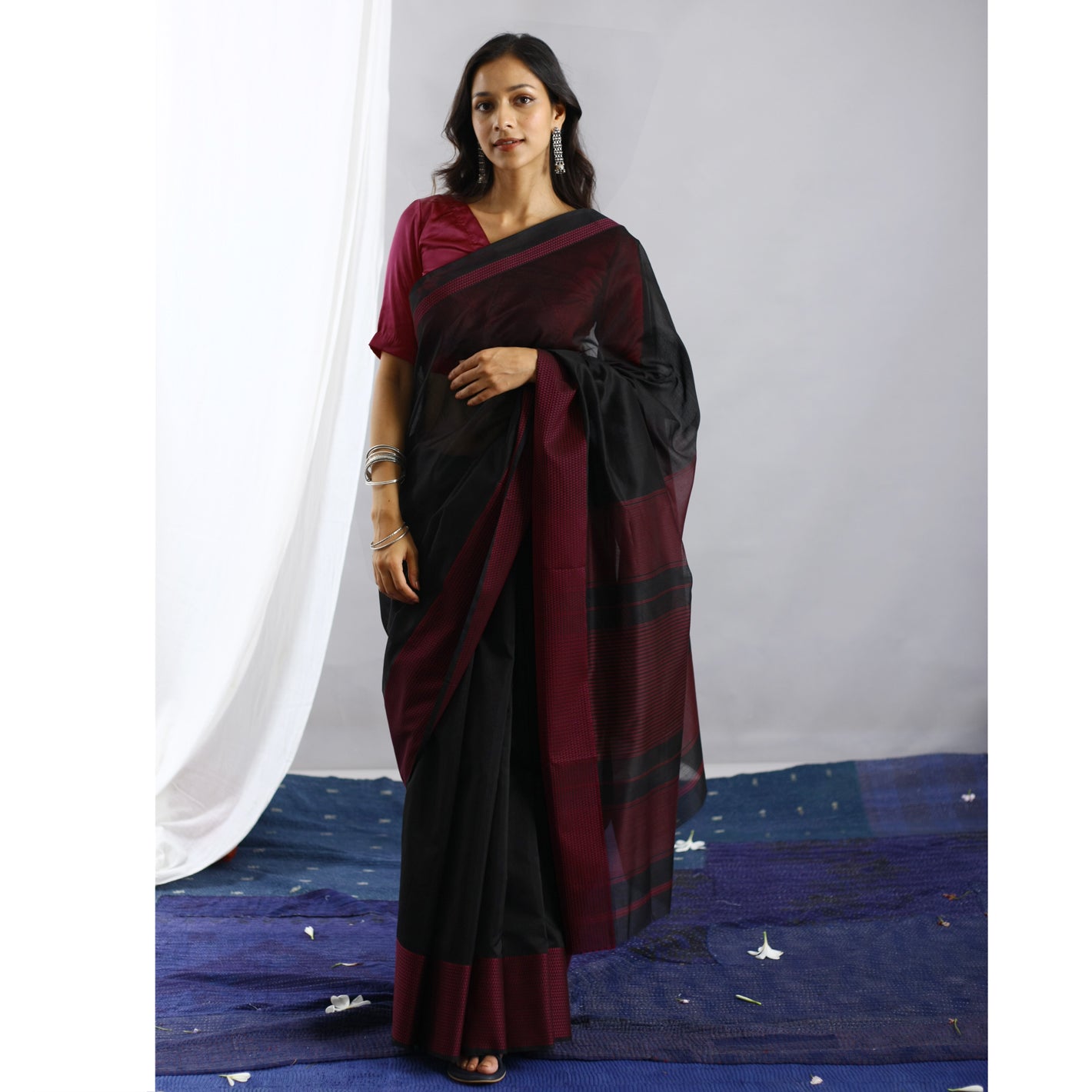 Kripali Ecoloom Cotton Silk Saree
