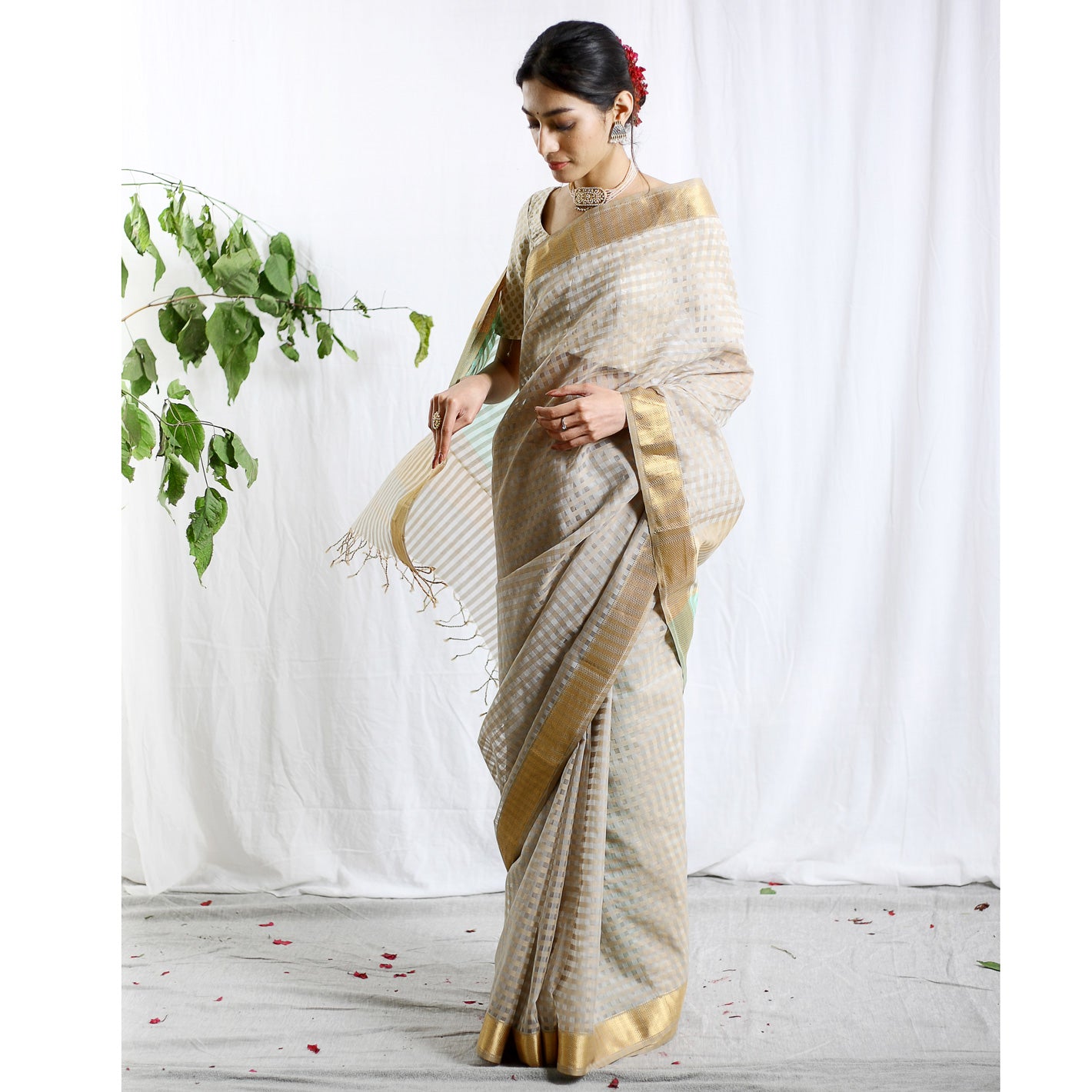 Shamalangi Silk Cotton Ecoloom Saree