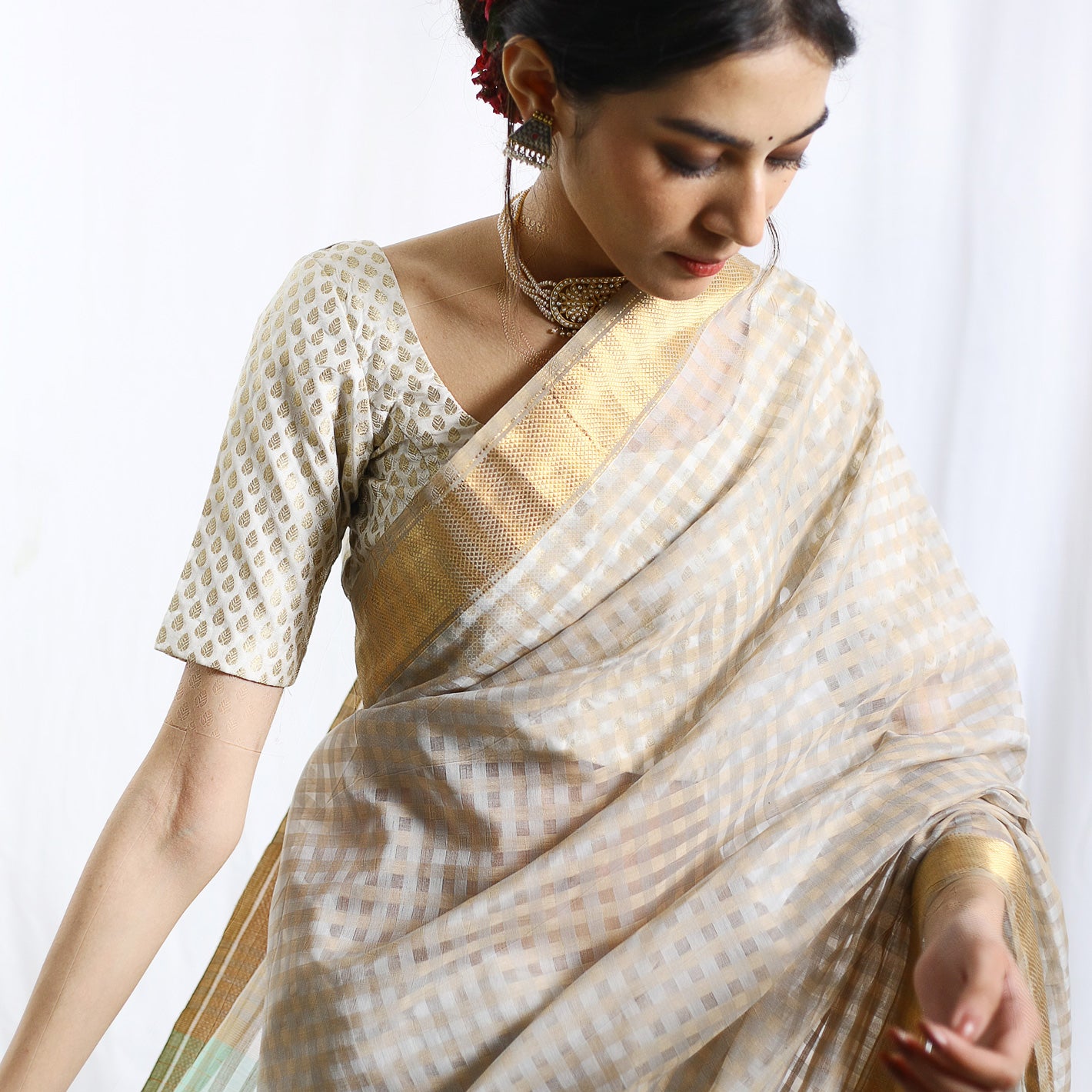 Shamalangi Silk Cotton Ecoloom Saree