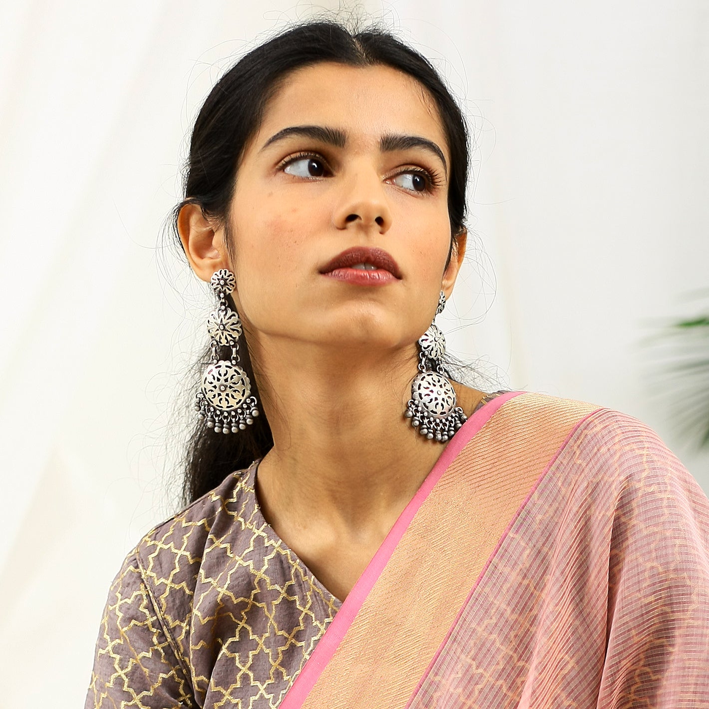 Tashtiri Earrings In Silver