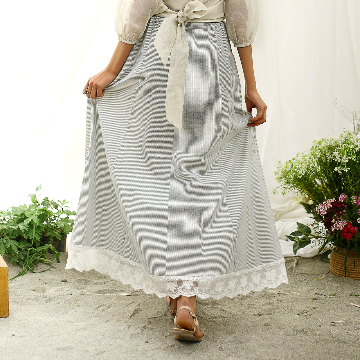 Chamomile Ecoloom Lace Skirt