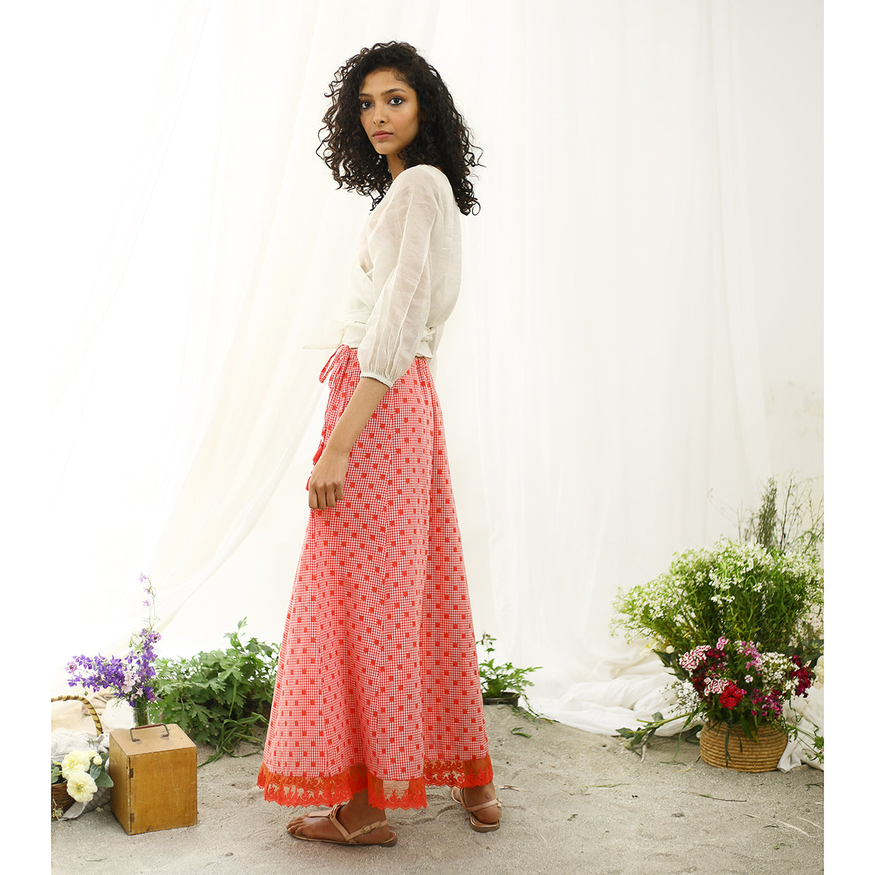 Cayenne Ecoloom Lace Skirt