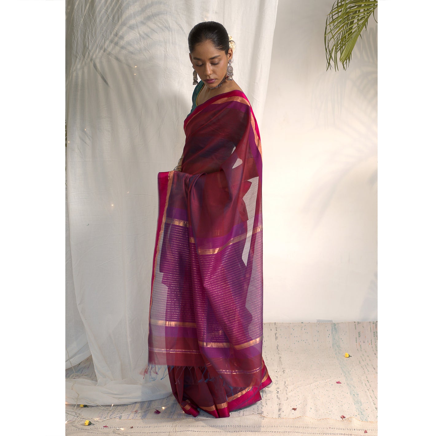 Kapila Maheshwari Handloom Cotton Silk Saree