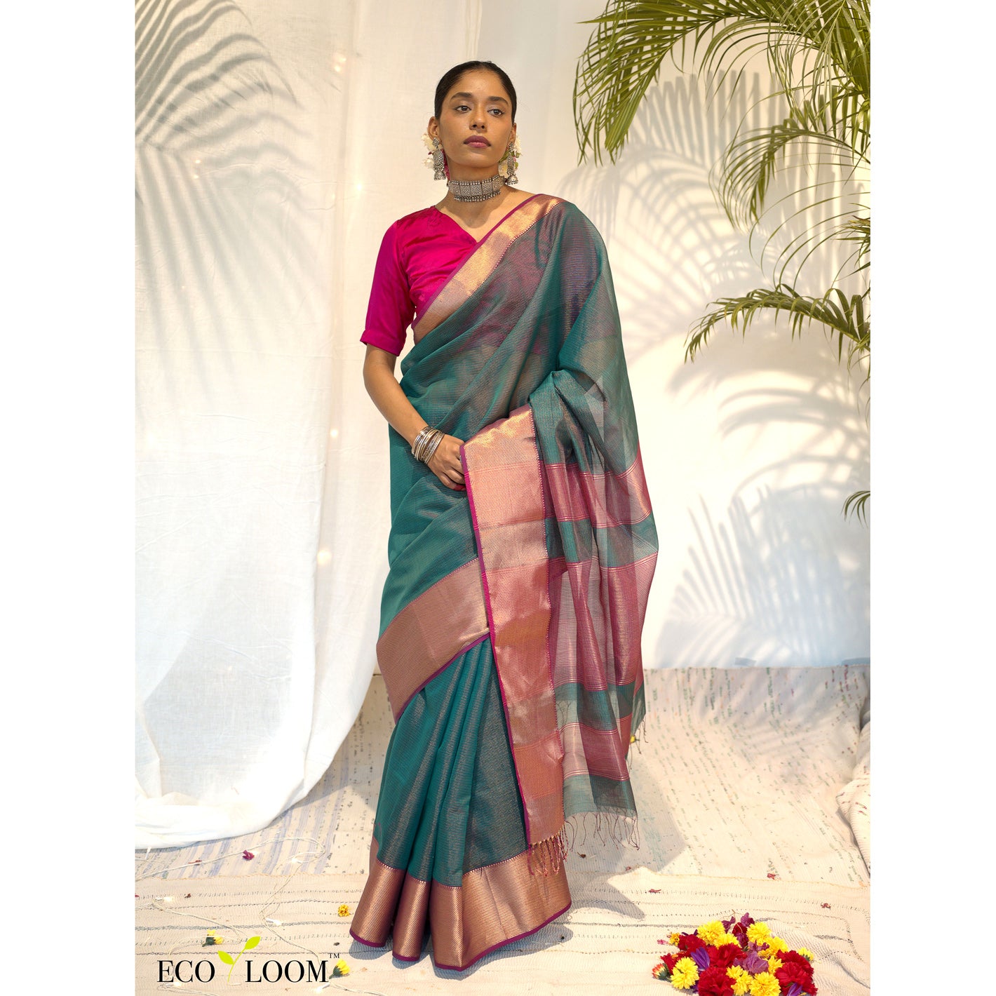 Kriti Ecoloom Cotton Silk Saree