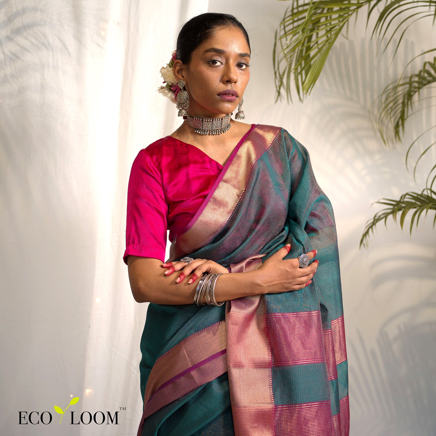 Kriti Ecoloom Cotton Silk Saree