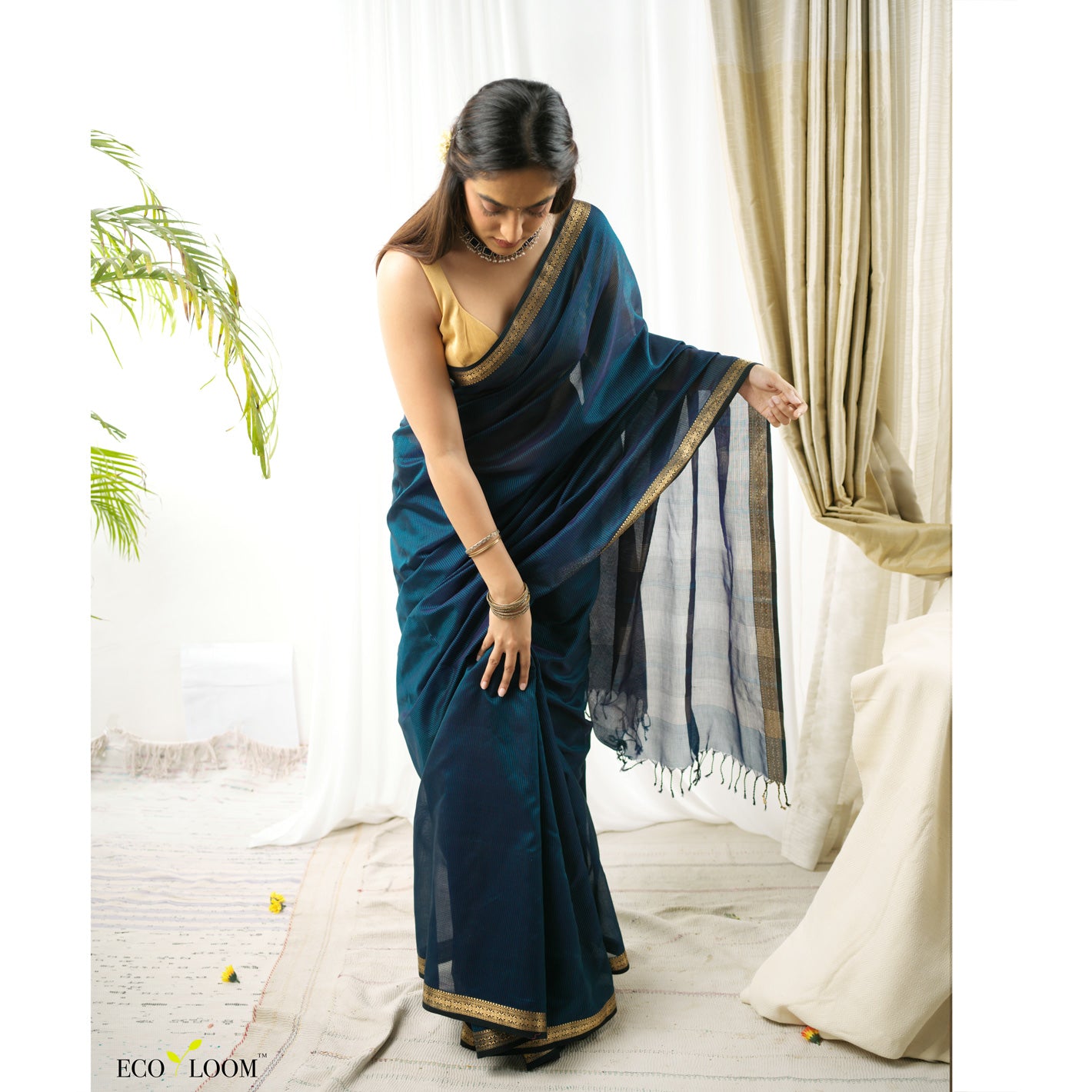 Afreen Ecoloom Garbh Reshmi Saree