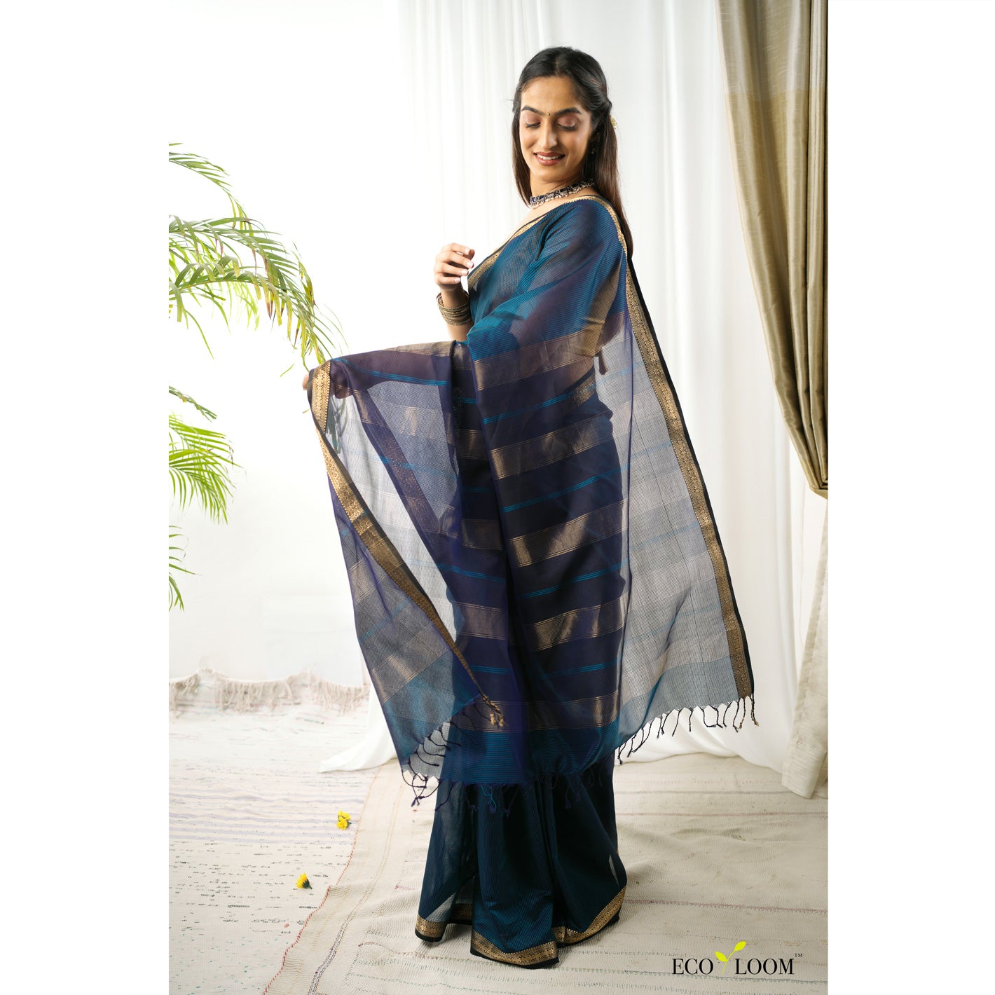 Afreen Ecoloom Garbh Reshmi Saree