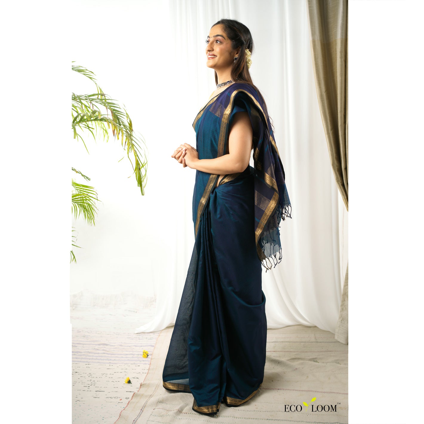 Afreen Ecoloom Garbh Reshmi Saree