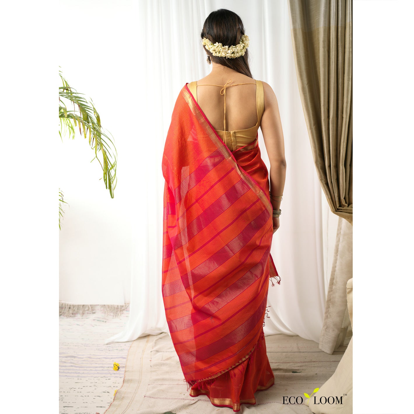 Avnoor Ecoloom Garbh Reshmi Saree