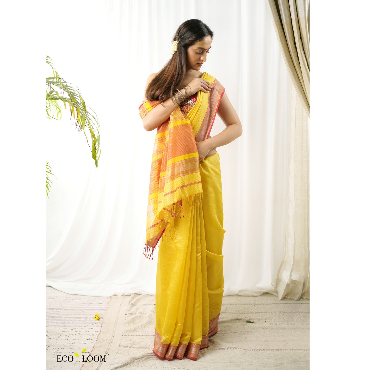 Kamakshi Ecoloom Pure Silk Saree