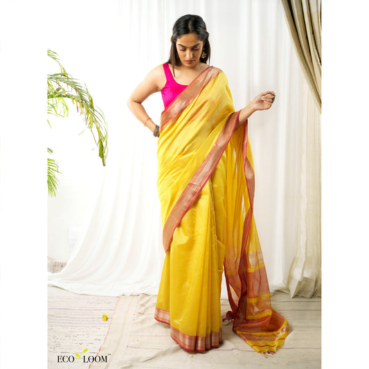 Kamakshi Ecoloom Pure Silk Saree