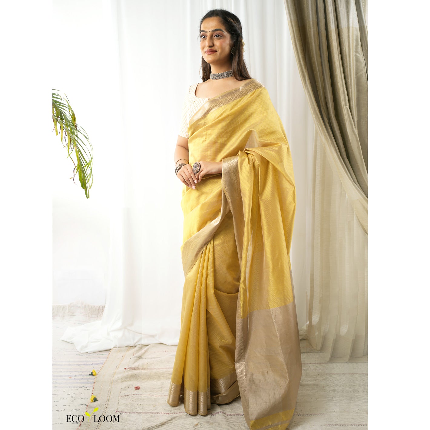 Saras Ecoloom Pure Silk Saree