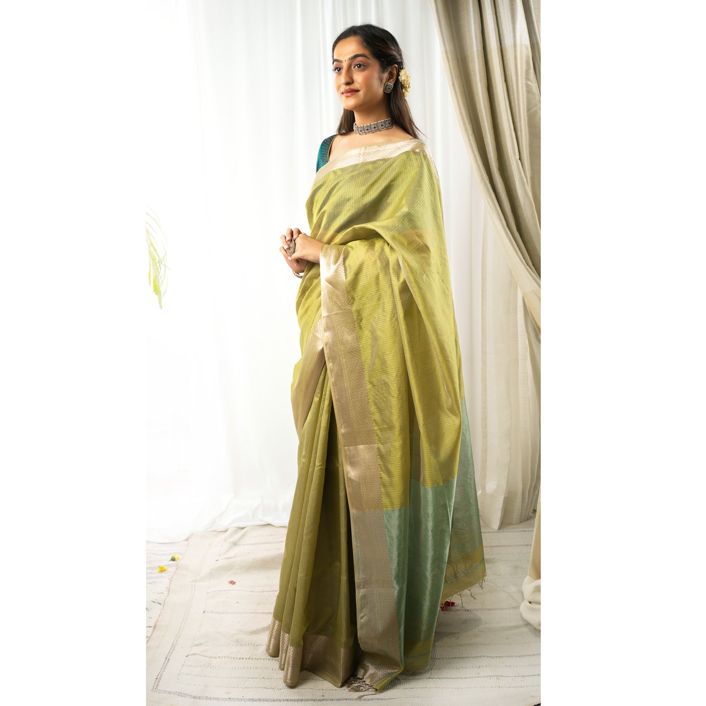 Alaya Ecoloom Pure Silk Saree