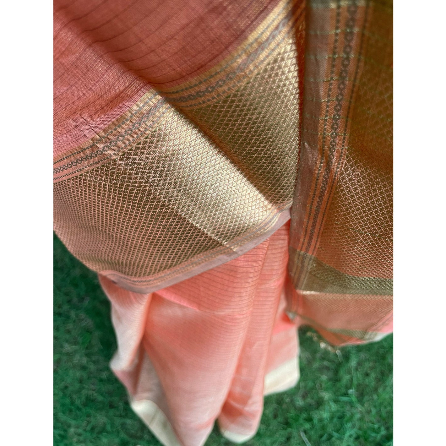 Aboli Maheshwari Handloom Cotton Silk Saree