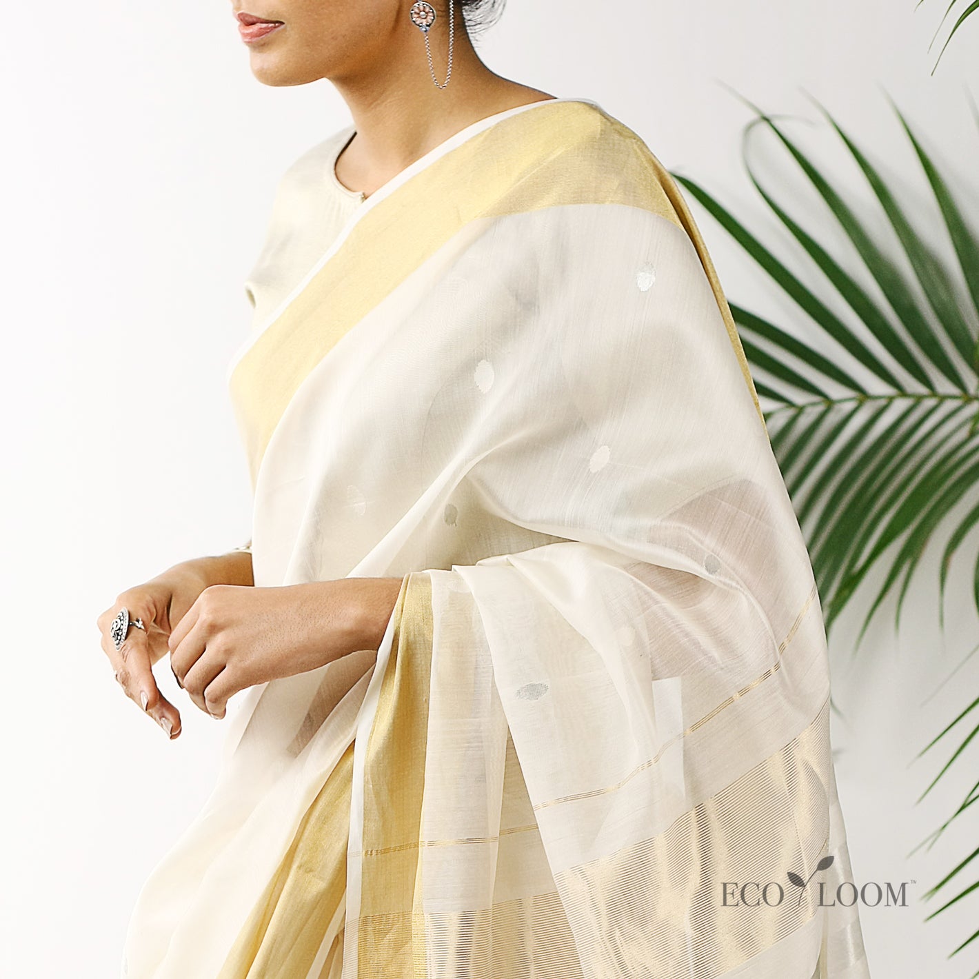 Geeta Silk Cotton Handwoven Saree