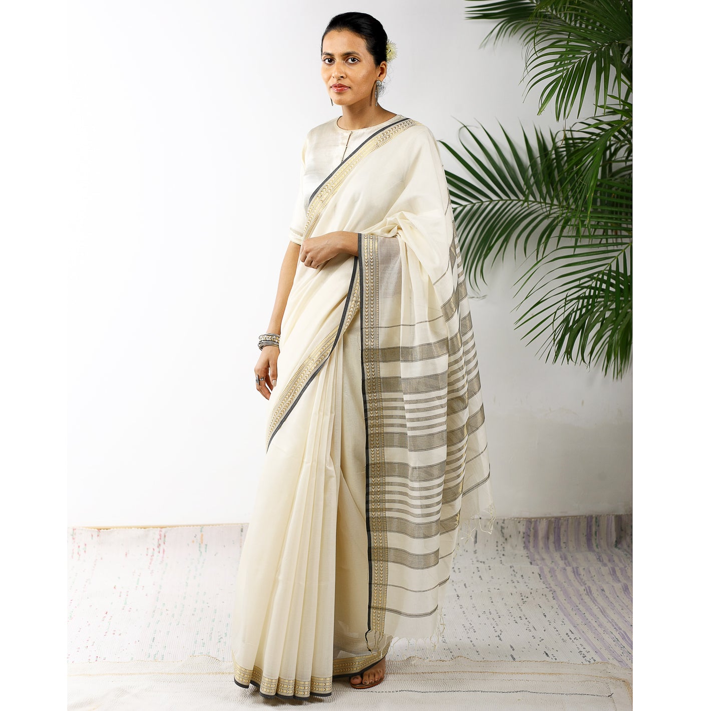 Suraiya Ecoloom Silk Cotton Handloom Saree