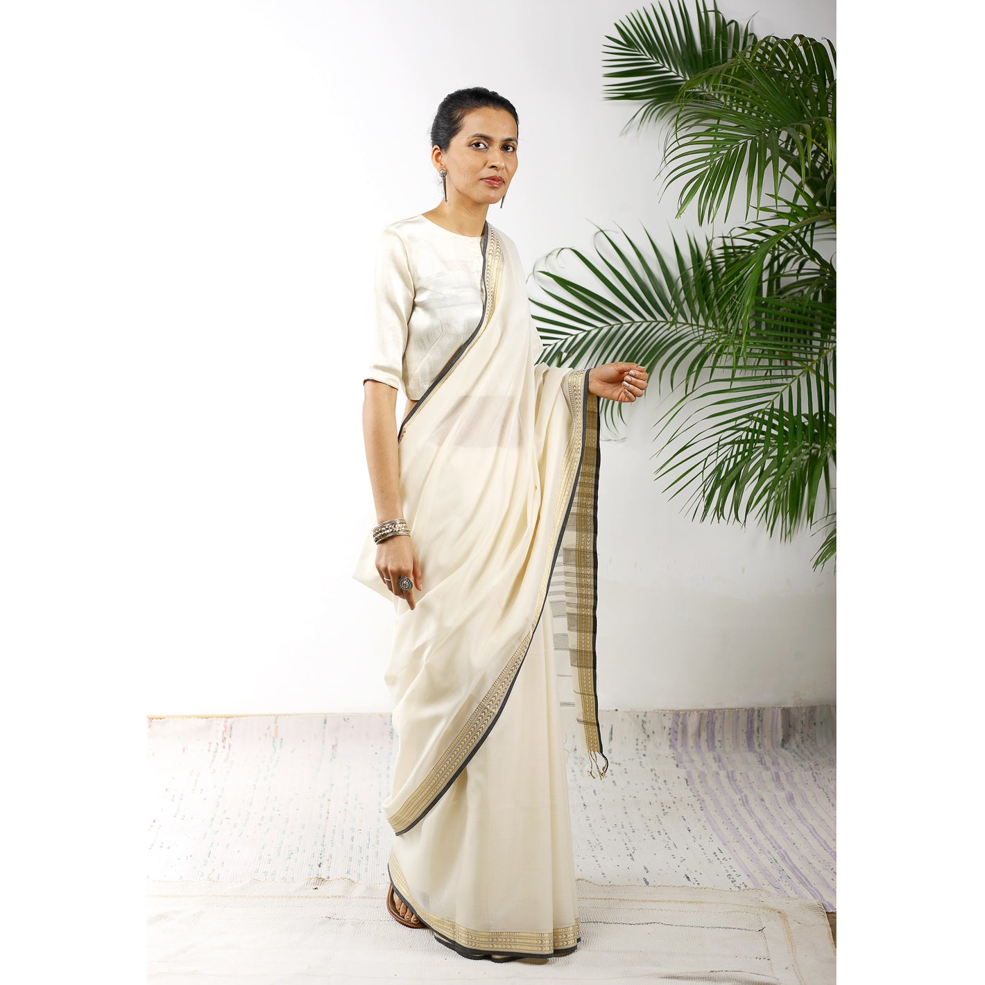 Suraiya Ecoloom Silk Cotton Handloom Saree