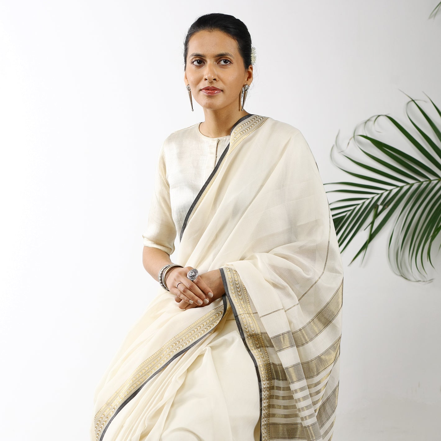 Suraiya Ecoloom Silk Cotton Handloom Saree