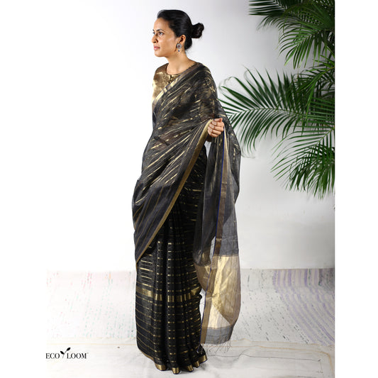 Mumtaz Ecoloom Silk Cotton Handloom Saree