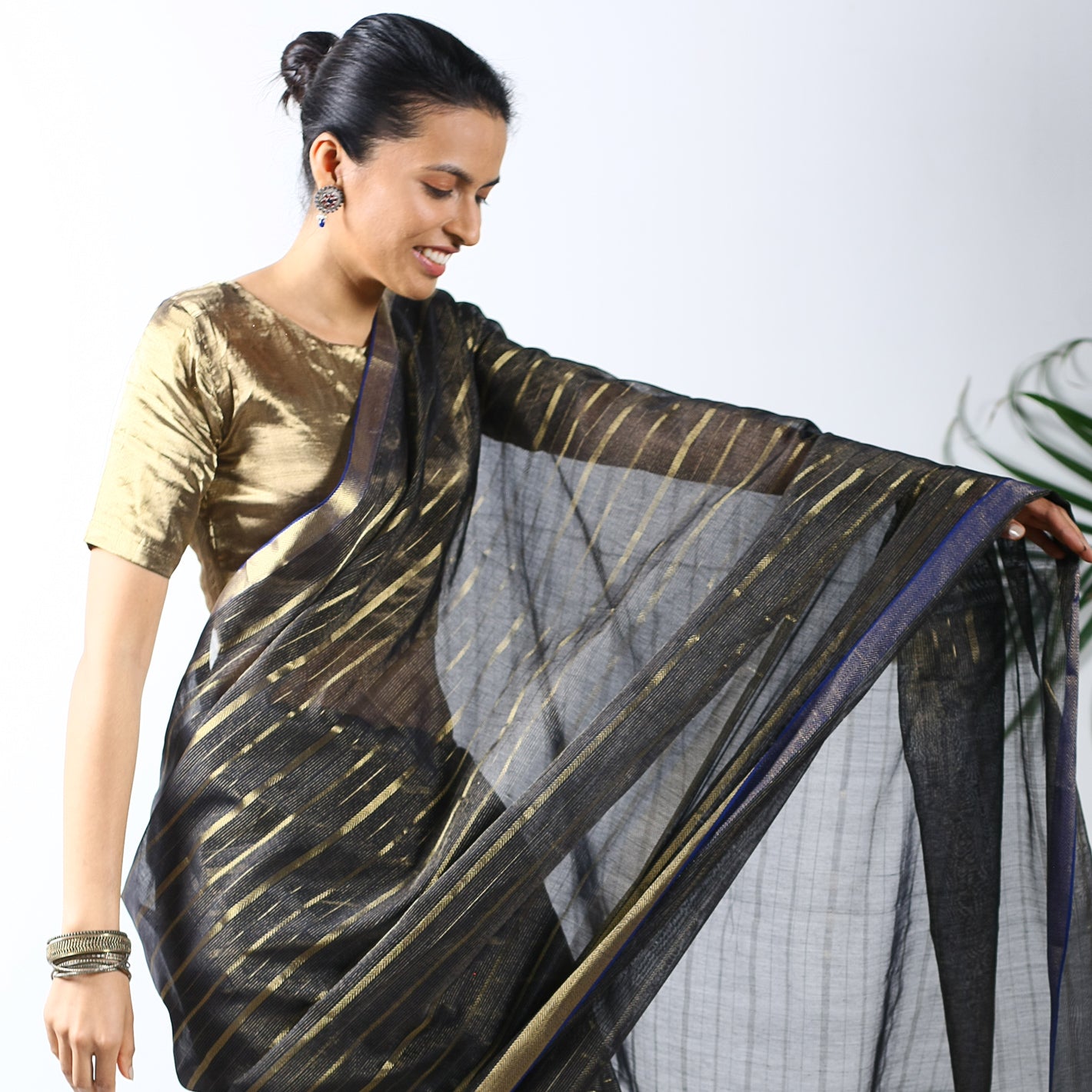 Mumtaz Ecoloom Silk Cotton Handloom Saree