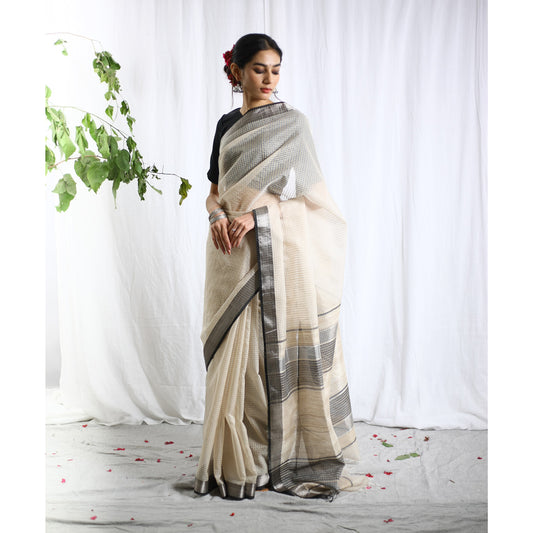 Begum Ecoloom Cotton Silk Saree