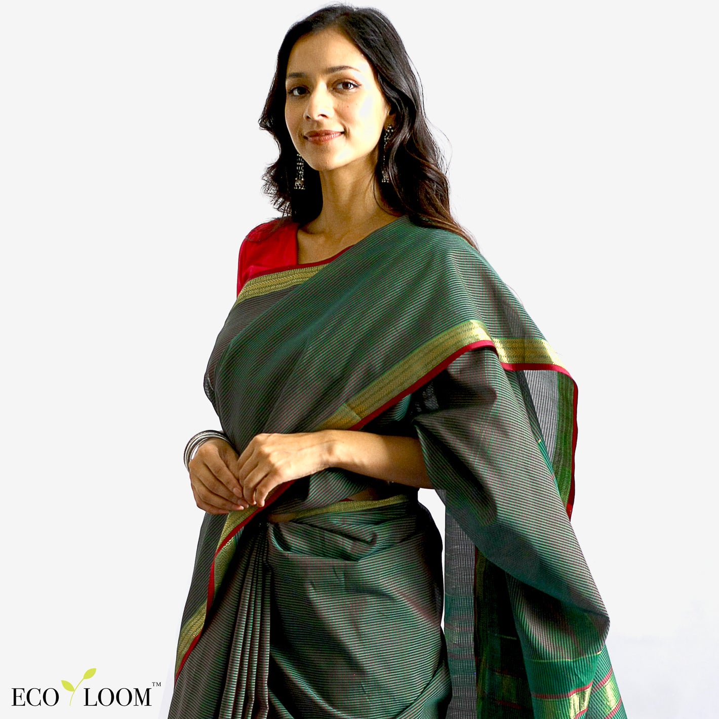 Panna Ecoloom Garbh Reshmi Saree